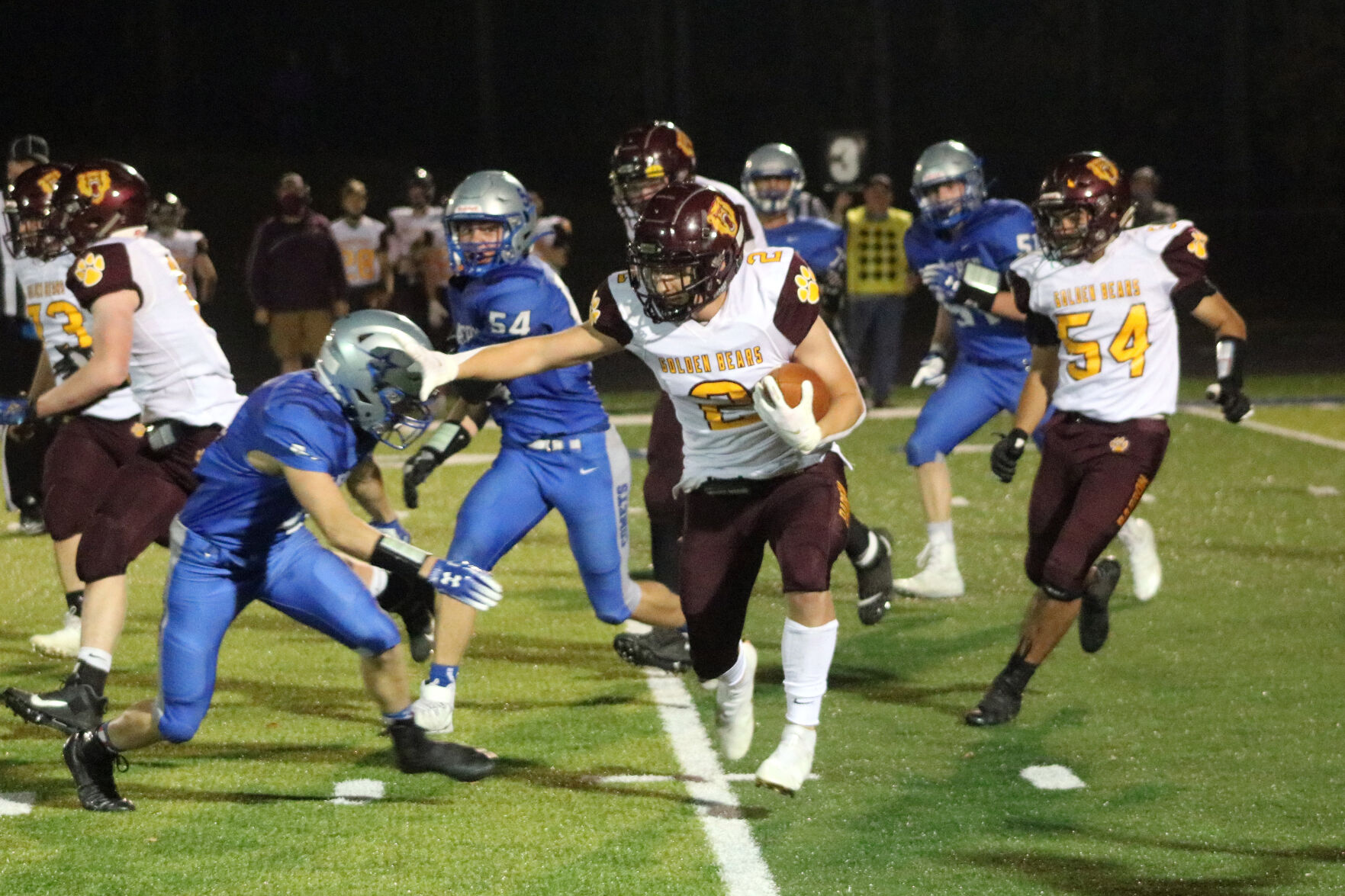 Cameron vs. Barron football 10-9-20